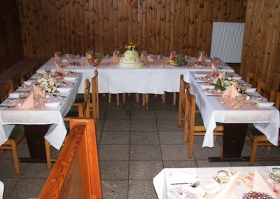 Vinárna Koliba - svatební hostina